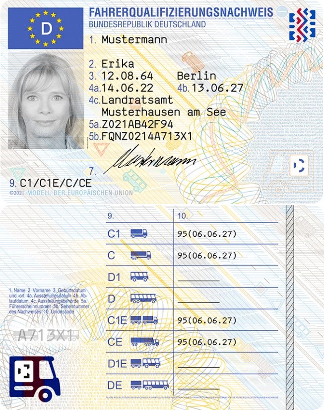 Fahrerqualifizierungsnachweis Verlängern